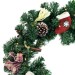 Декоративный венок "Рождественские подарки" со светодиодами, Д 45 см