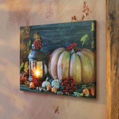 Картина "Осенний натюрморт" со светодиодами, 30х40 см