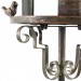 Кормушка для птиц "Античный домик", металл, высота 158 см