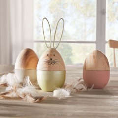 Декоративные фигуры "Пасхальные яйца", 3 штуки