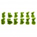 Декоративные фигуры "Зайчики - зеленый мох", 12 штук