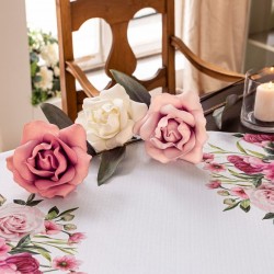Декоративные цветы "Розы", три штуки