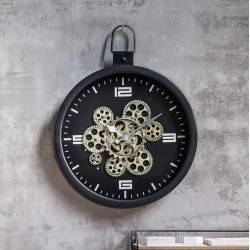 Часы настенные "Механизм" металл, Д 38 см